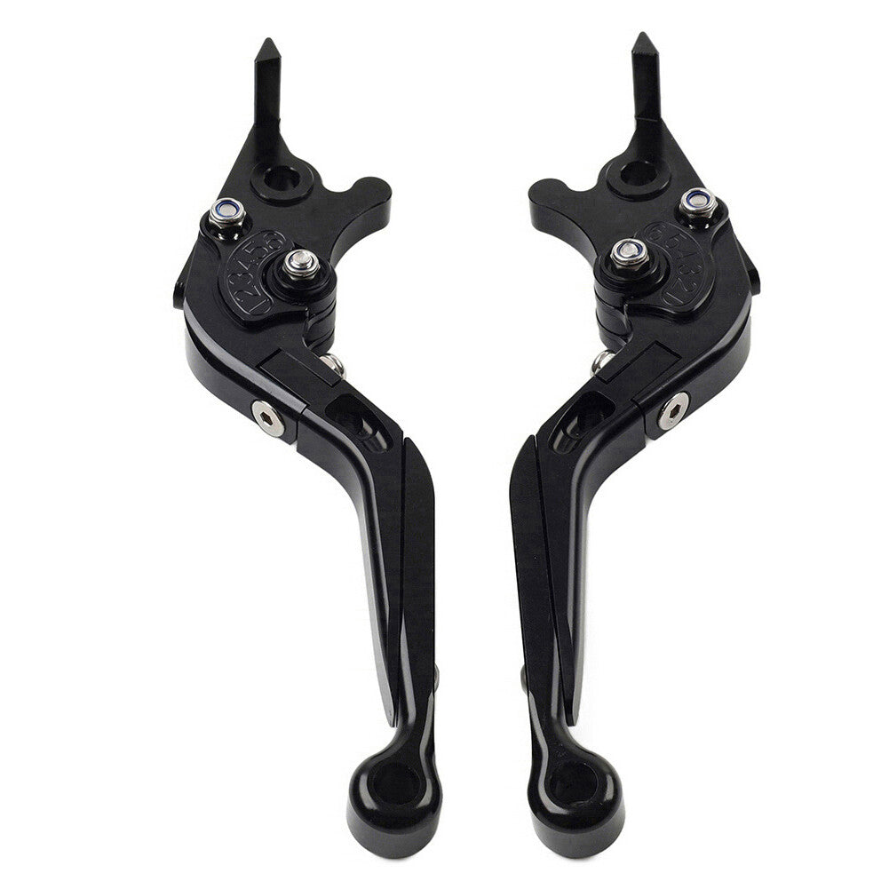 Black Folding Extendable Brake Clutch Levers for BMW S1000RR 2010-14 S1000R 2014
