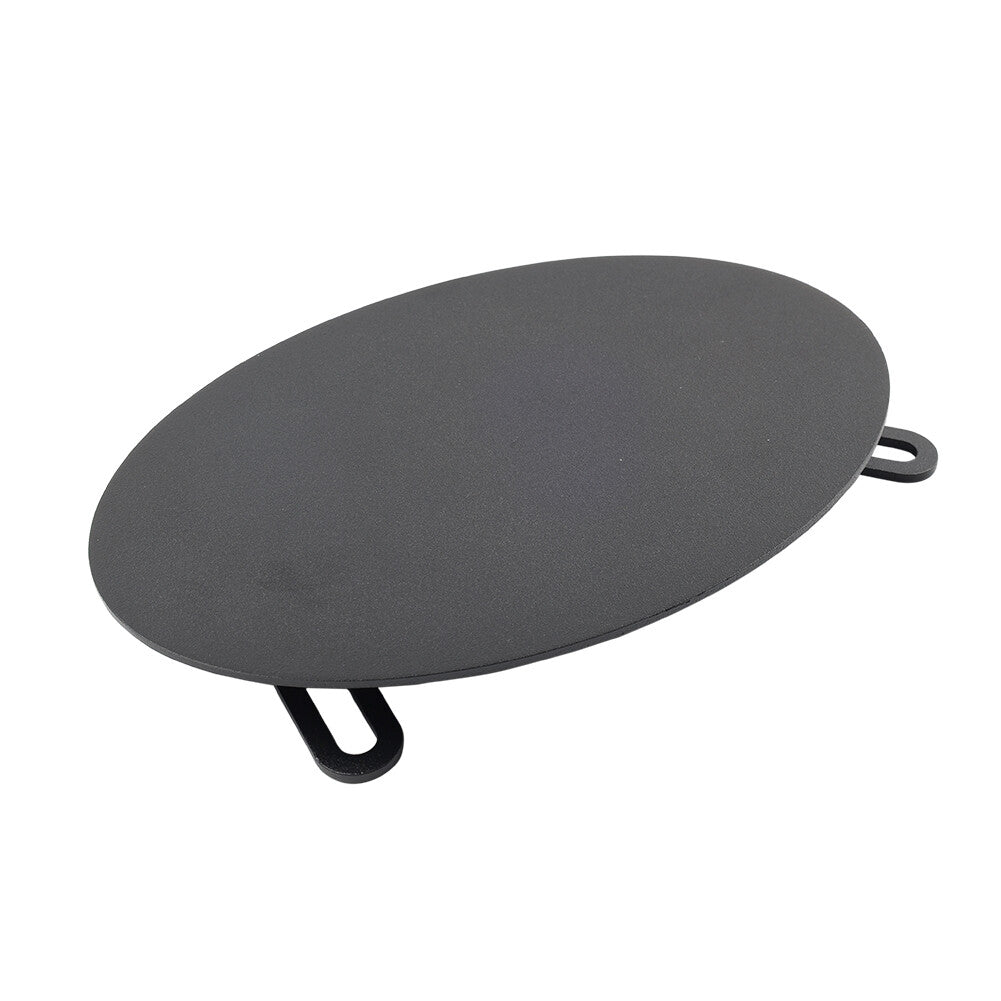 Motorcycle Universal Side Number Plate Panel Cover CNC Black