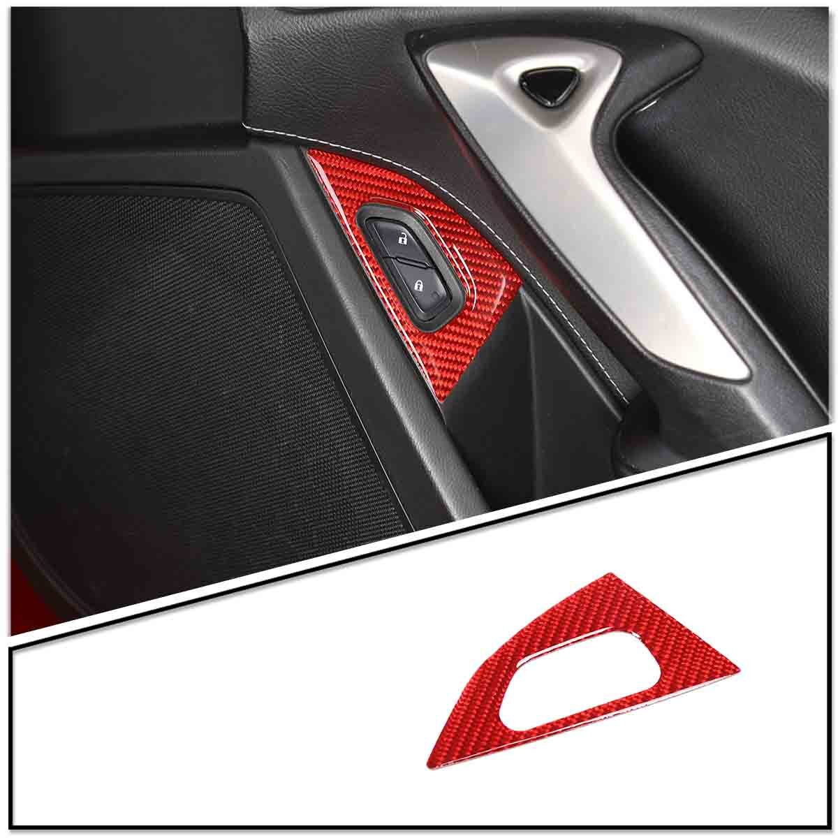 Genuine carbon fiber gear shifter trim for Honda for Civic 10 (2016-2019) USA.