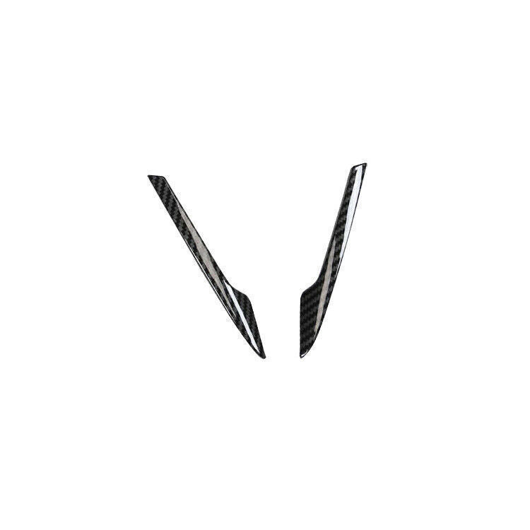 Steering Wheel Frame Cover Trim 2PCS for Honda CRV CR-V 2017-2022 Carbon Fiber