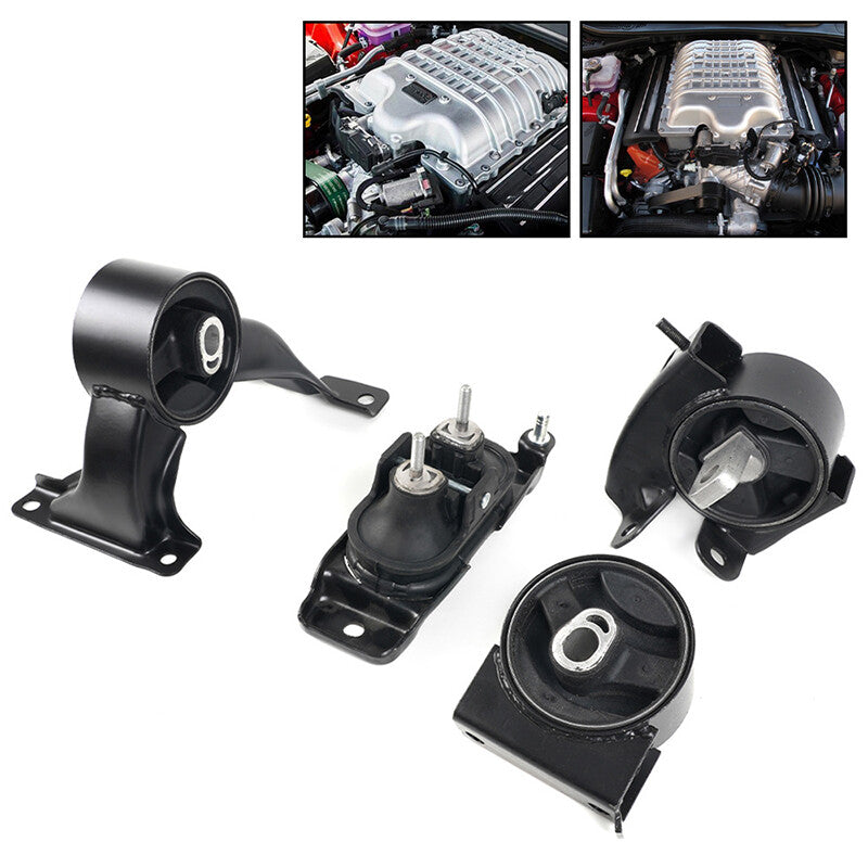 4¡ÁEngine Motor Trans Mounts Kit for 2011-2016 for Chrysler Town  Country for Ram C/V for VW