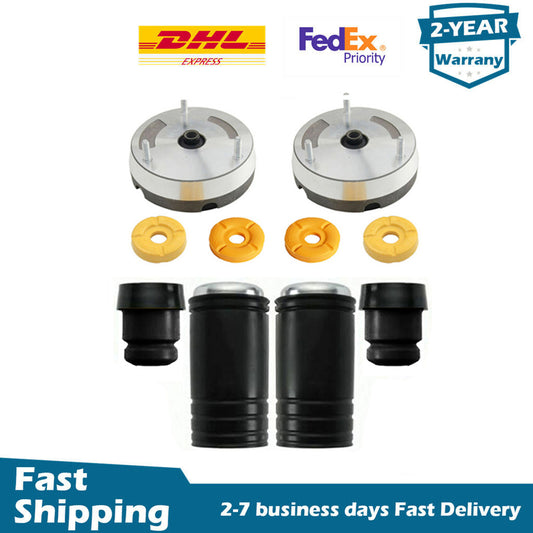 Front LR Strut Shock Mount Support Upper Lower Bump Stop Fit for BMW E70 X5 06-13