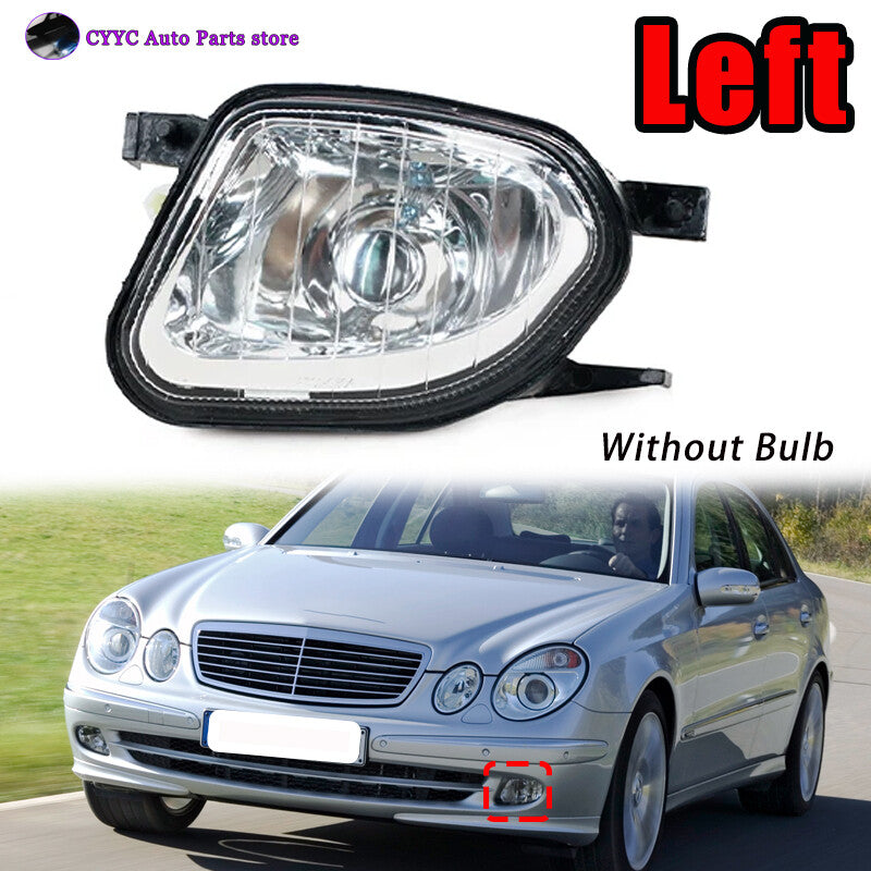 Left for Mercedes-Benz W211 2003-2006 Front Fog Light Headlights no bulb