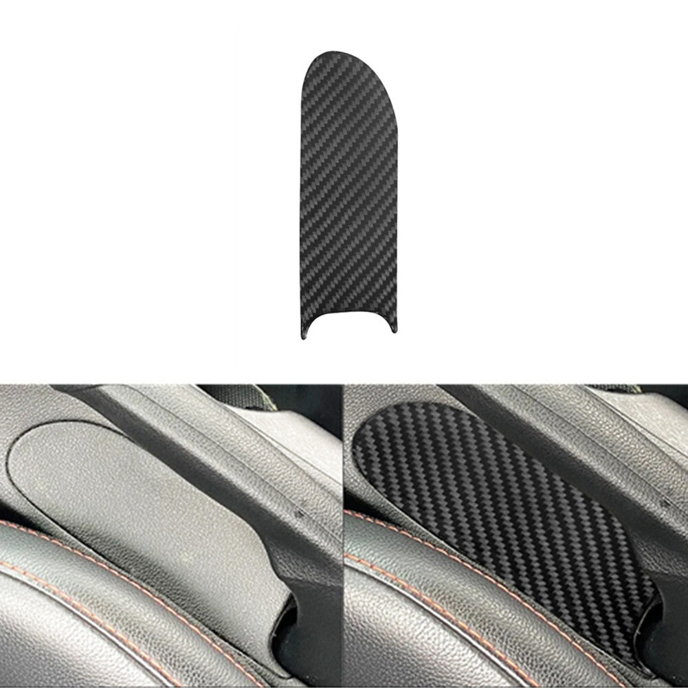Carbon Fiber Handbrake Panel Trim Cover for Hyundai for Veloster JS 2019-2022