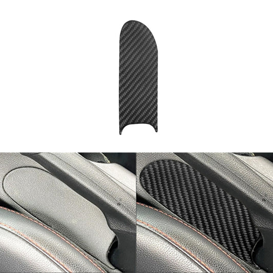Carbon Fiber Handbrake Panel Trim Cover for Hyundai for Veloster JS 2019-2022