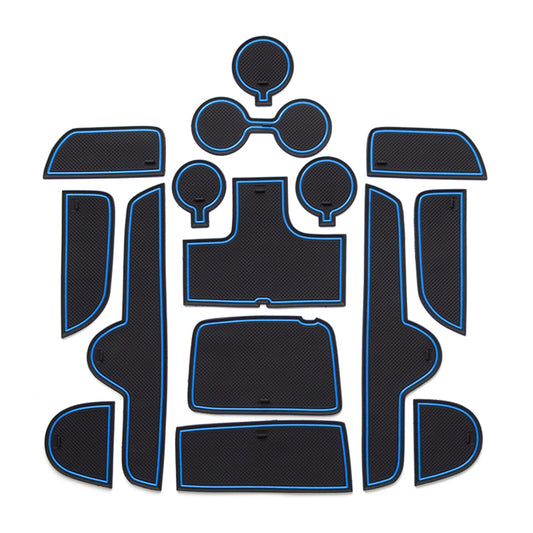 Gate Slot Cup Pad for KIA Forte K3 Cerato 2019 2020 Car Accessories Non-Slip Mat