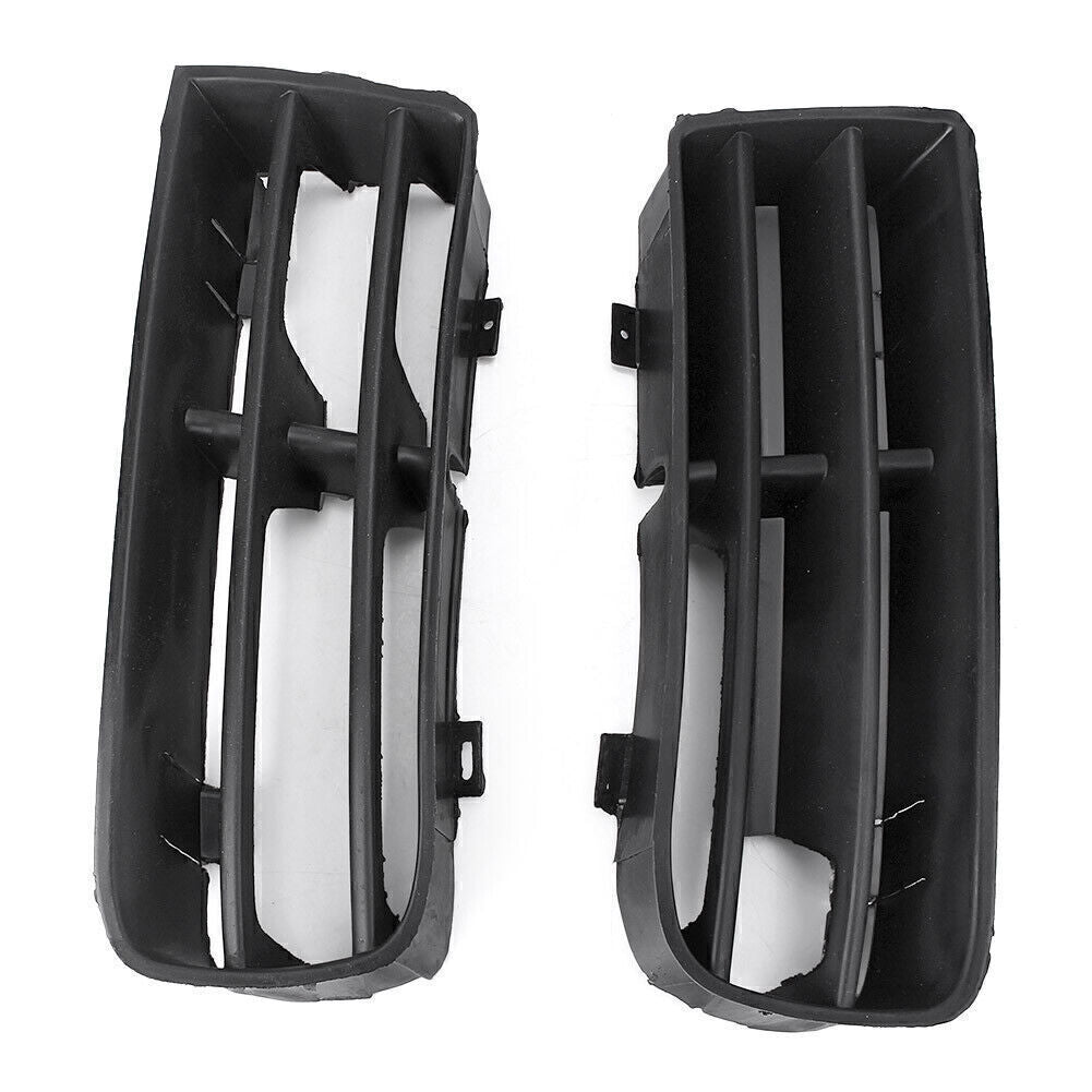 Black Front Lower Corner Bumper Grille for VW for GOLF MK4 1997-2006 05 LH+RH Pair