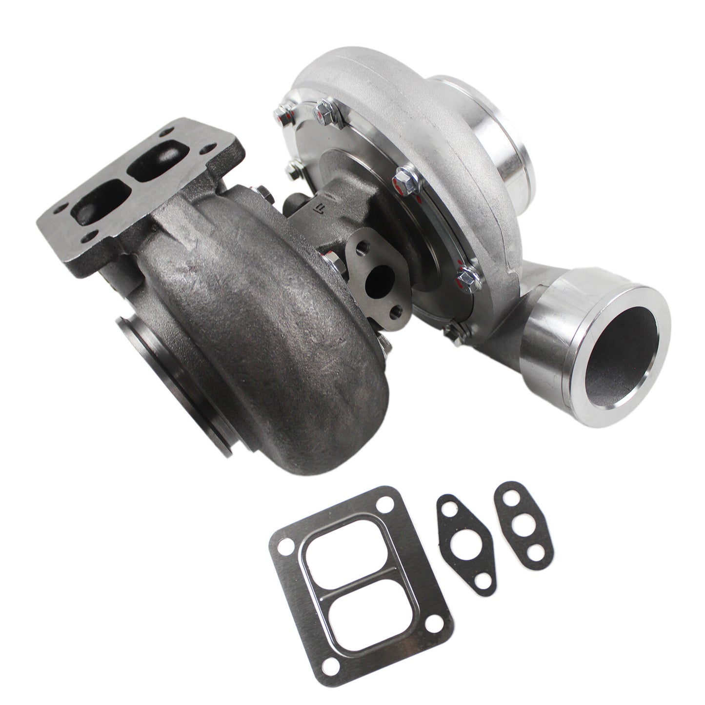 GT45 T4 V-Band 1.05 A/R 98mm Huge Boost Turbo Charger Fit All 4.0L-6.0L Engine