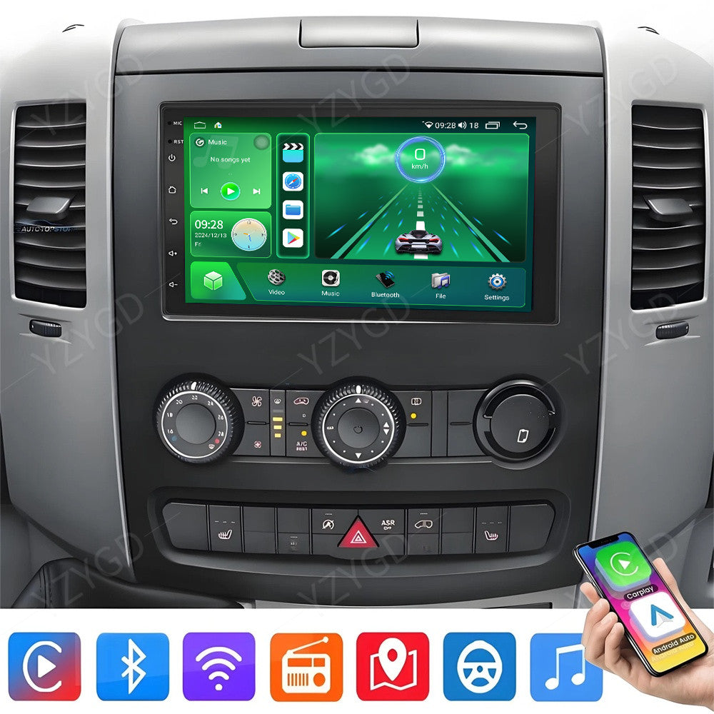 for VW Crafter 2007-2016 7 Stereo Android Auto CarPlay Car Radio GPS Nav Screen