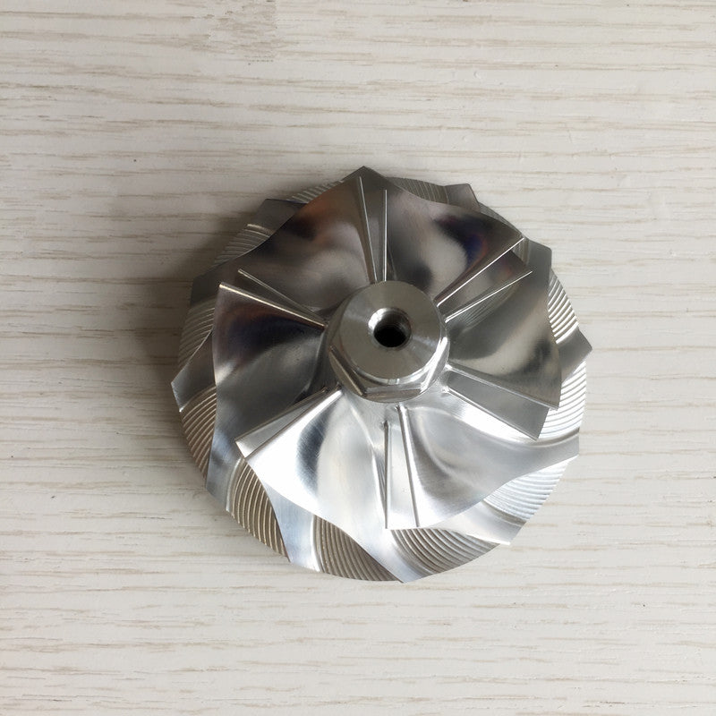 GTX3576 434292-0007/9 56.84/76.20 mm 6+6 Blade Turbine Blank Compressor Wheel