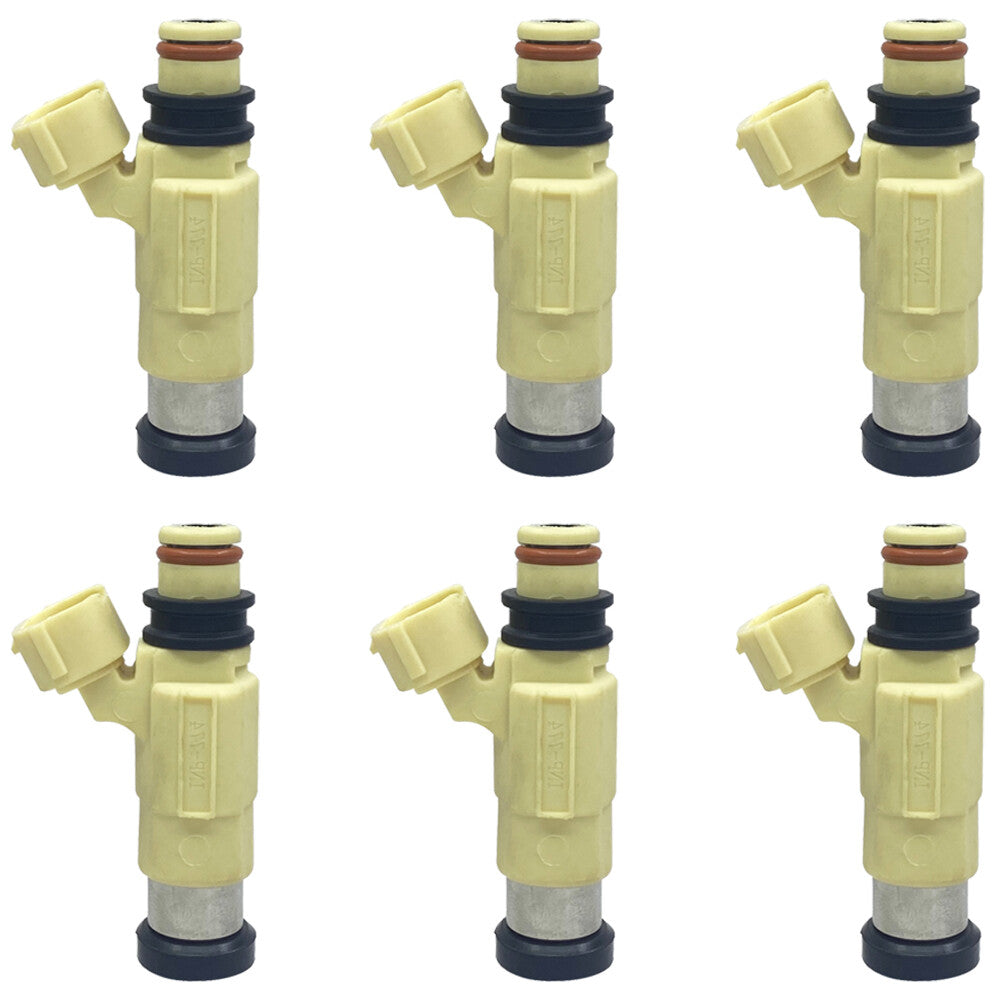 6Pcs OE Fuel Injectors INP-774 Fits 2001-2006 for Suzuki XL-7 Grand Vitara 2.7L
