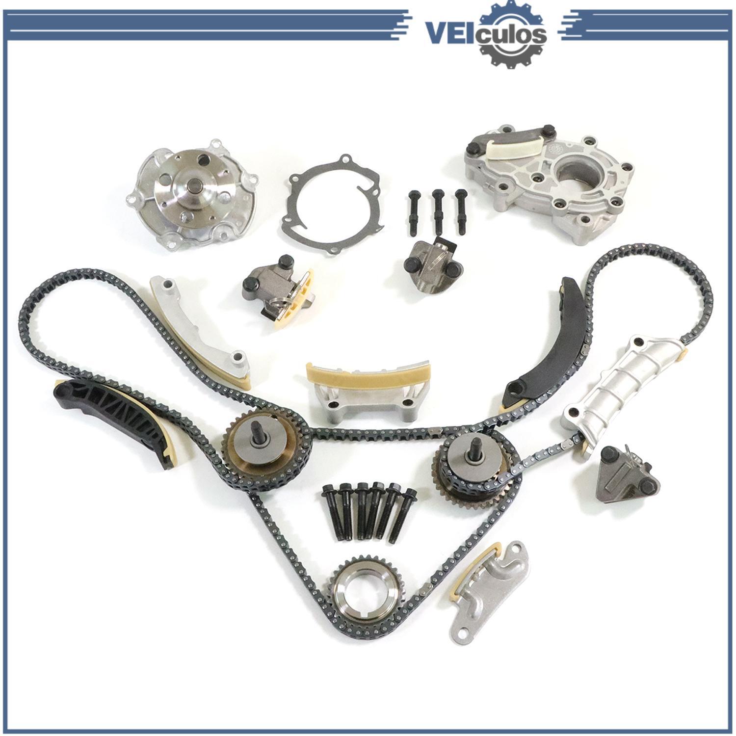 Timing Chain Kit Water  Oil Pump for Buick Allure for GMC Terrain for Cadillac 3.6L