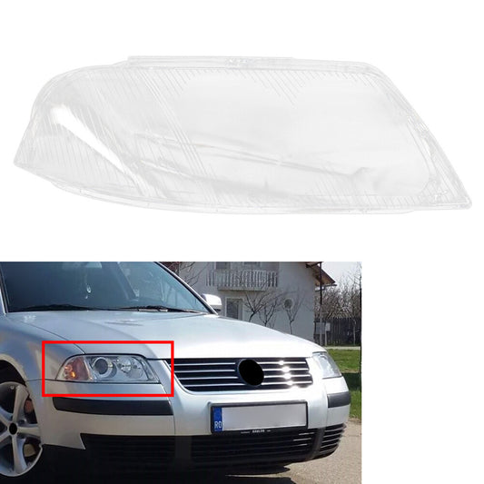 Headlight Lens Cover Lampshade Right for Volkswagen for Passat B5.5 2000-2005 Clear