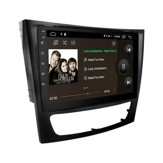 GPS Navigation Player 9 Android 10.1 Stereo Radio for Mercedes-Benz W211 W219