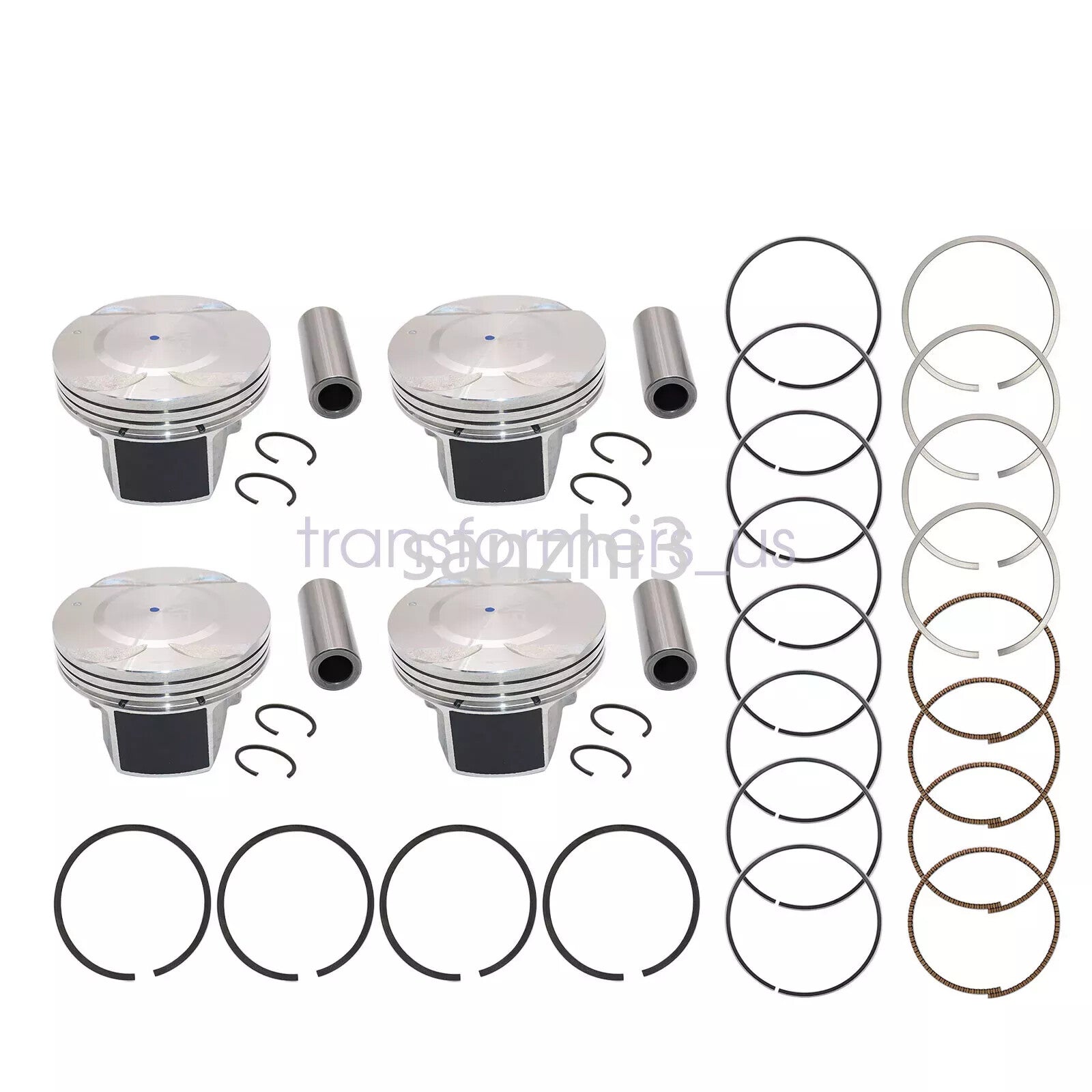 1.8L Set Pistons Rings Kit 25192330 55567940 For 2011-2018 for Chevy Sonic for Cruze