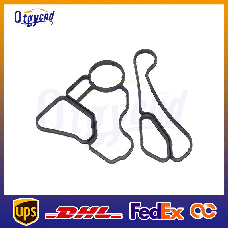 Oil filter housing gaskets and cooler seal kits for BMW 11428637820 11428637821