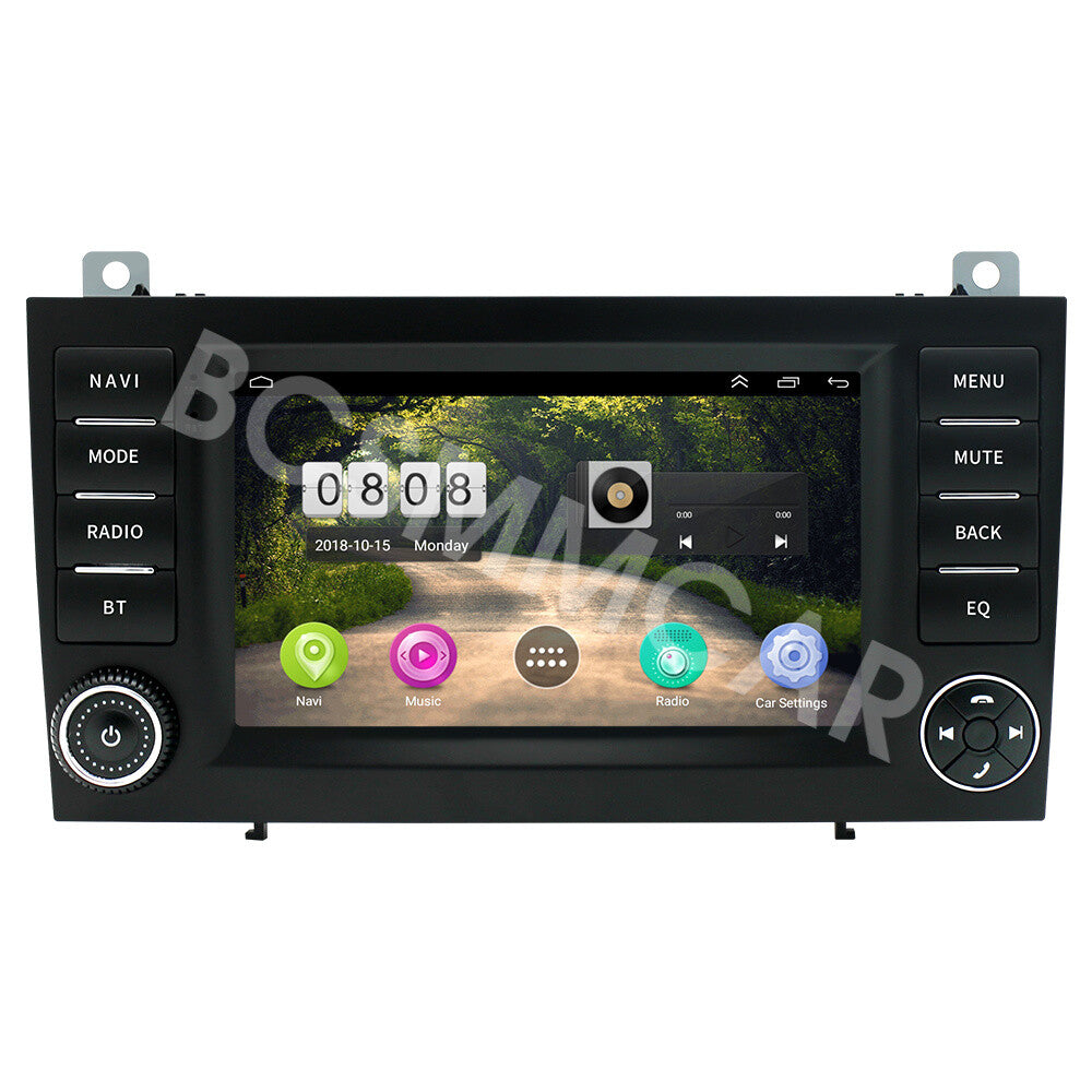 7in Car Stereo Radio For Carplay Fit for Mercedes for Benz SLK-Class R171 2004-2010
