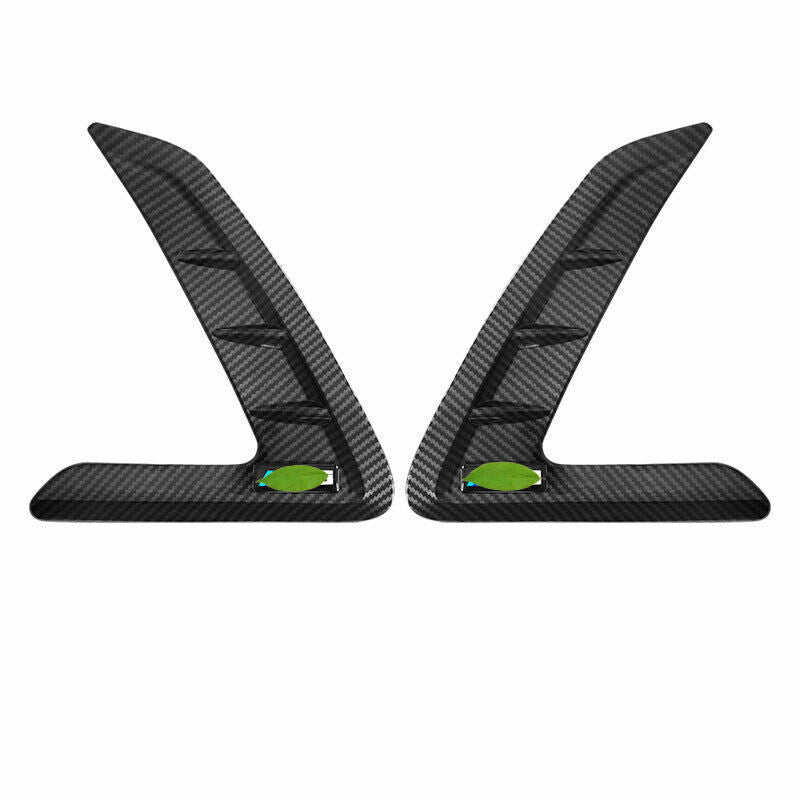 for BMW 3-Series G20 2019-2023 Carbon Fiber Fender Side Air Outlet Cover Trim 2P