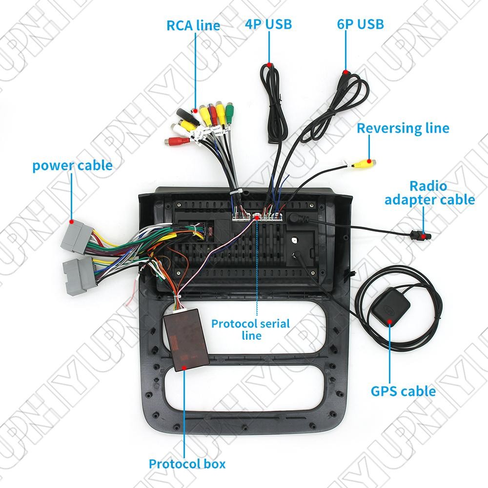 1+16GB Car Stereo Radio GPS for Dodge for Ram 1500 2500 3500 2002-2005 WIFI 3G 4G