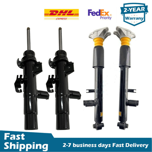 4PCS Front Rear Shock Absorber Struts EDC for BMW F30 F31 F32 328d 335i 435i RWD