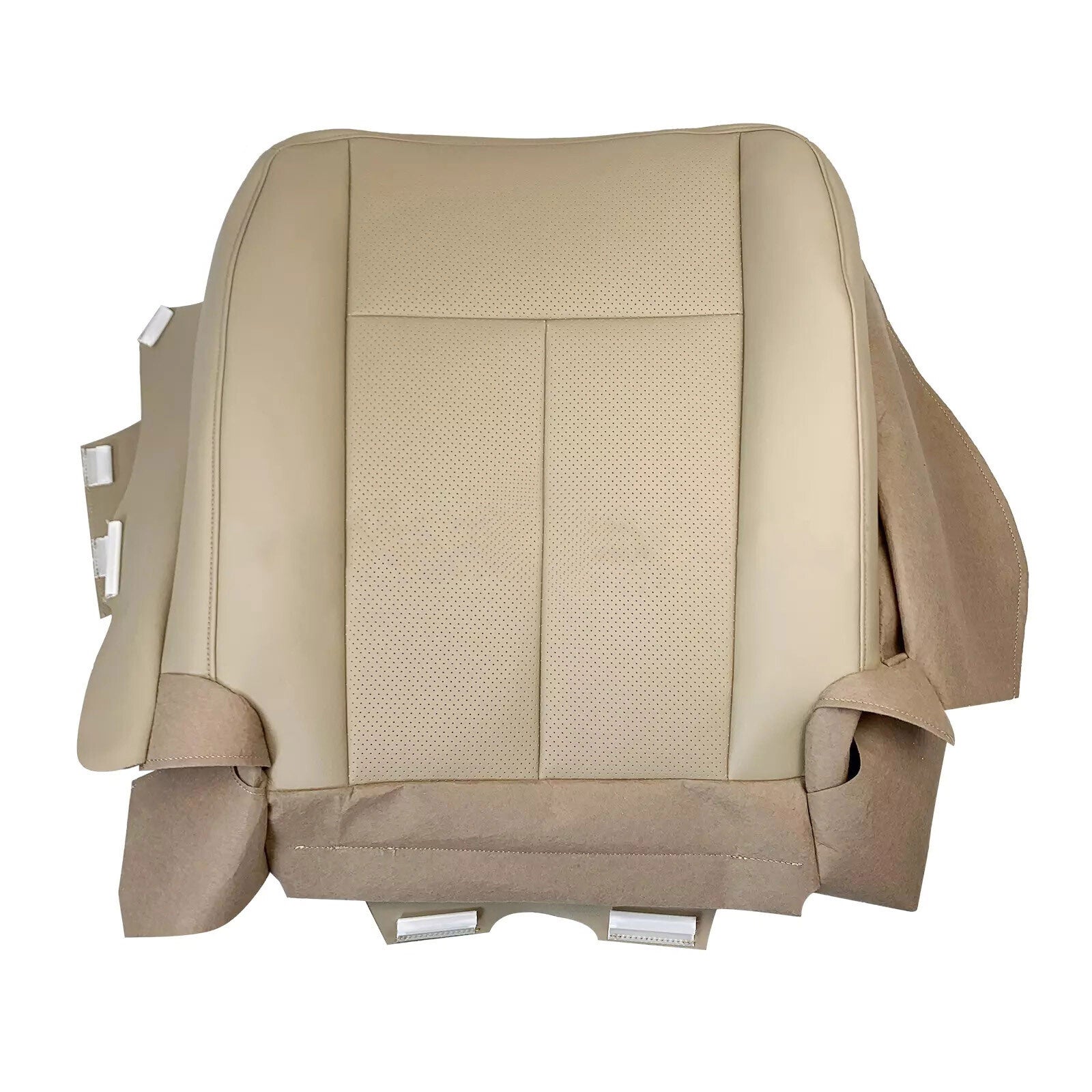 Tan Driver Bottom Microfiber Leather for Seat Cover for Ford Expedition 2007-2014