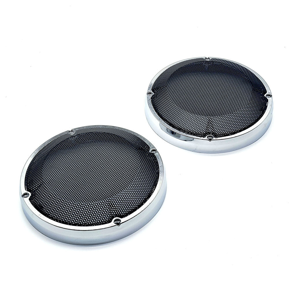 6.5 Saddlebag Lid Speaker Grill Cover Fit for Harley Road King Touring 1983-up