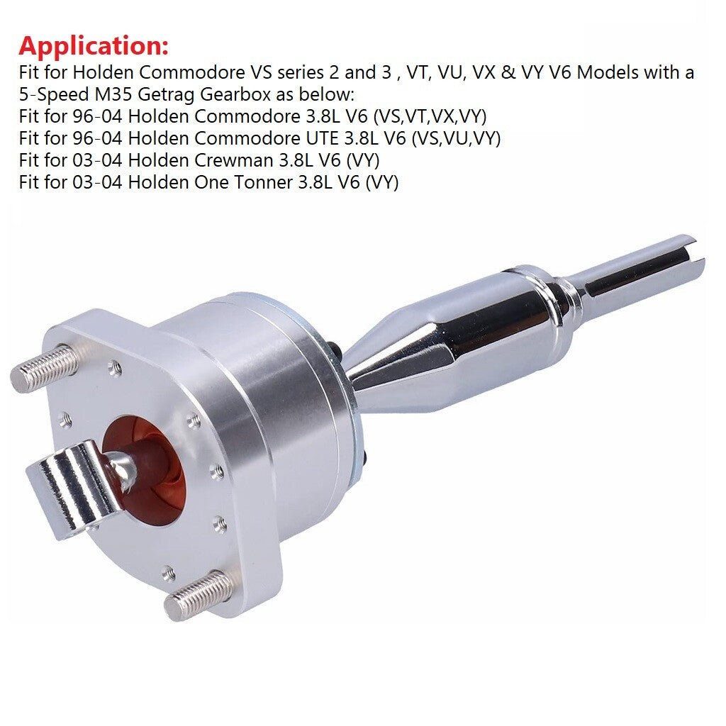 5-Speed Billet Short Shifter Fit for Holden 96-04 Commodore VS VT VX VY 3.8L V6