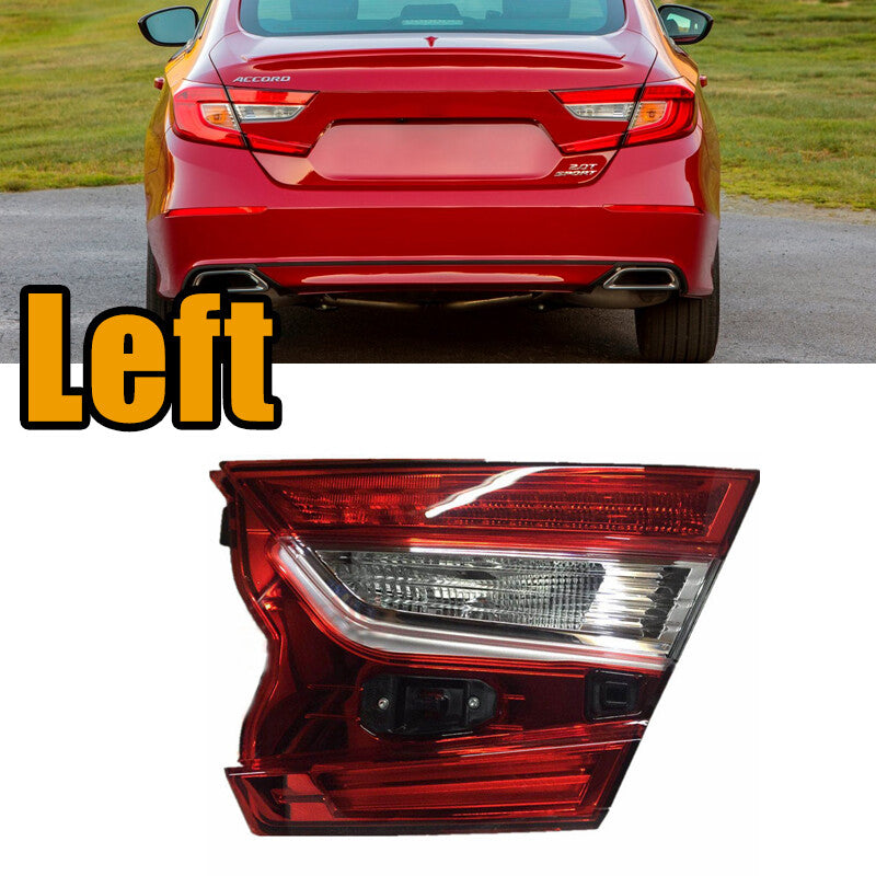 Left For 2018 2019 for HONDA ACCORD Inner Rear Tail Light Stop Light Driver