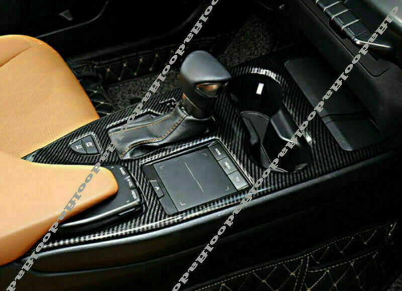 for Lexus UX200 250h 2019-22 Carbon Fiber Central Console Gear Shift Panel Trim