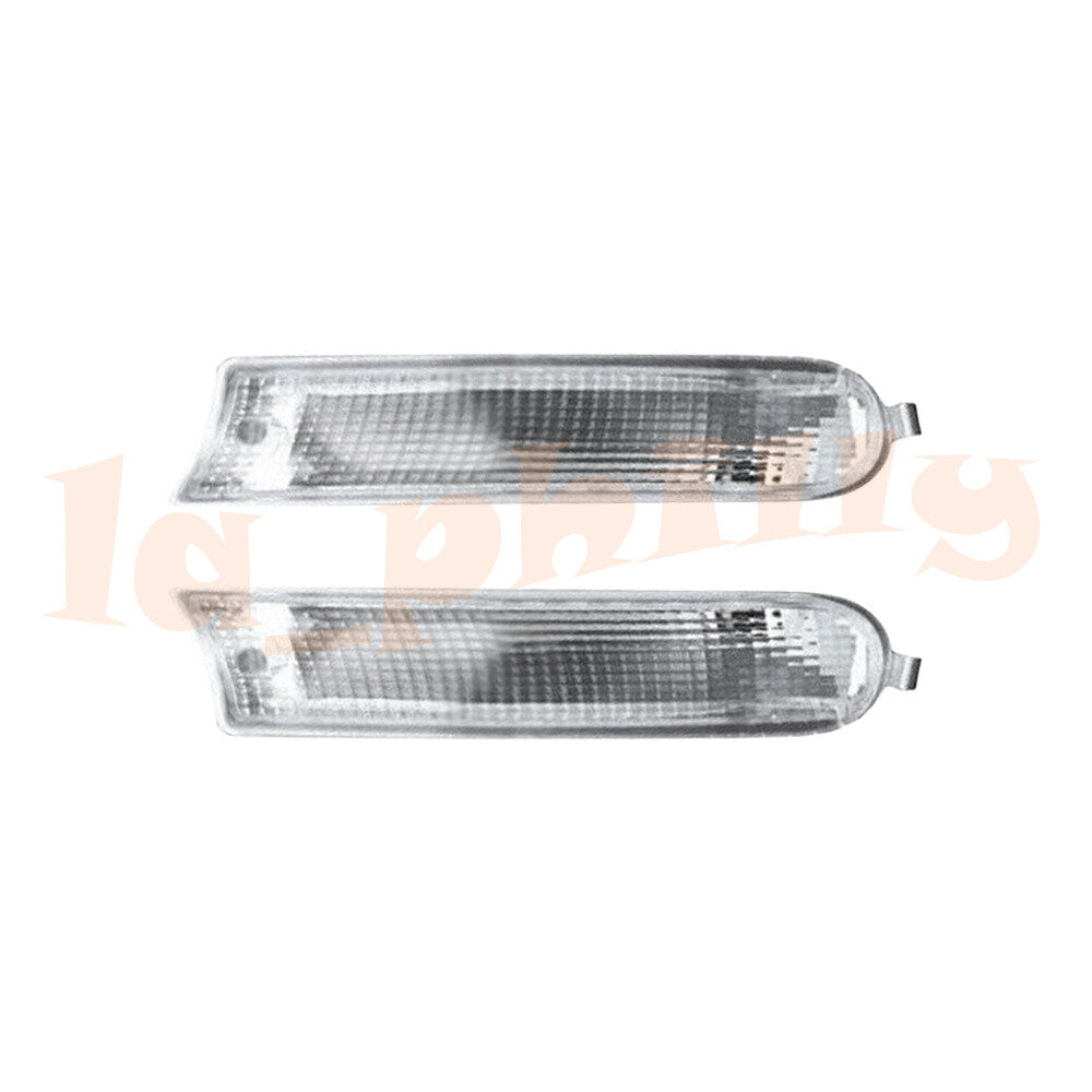 2x Front LH+RH Side Bumper Fog Light Lamps Housing for Toyota RAV4 1995-1997