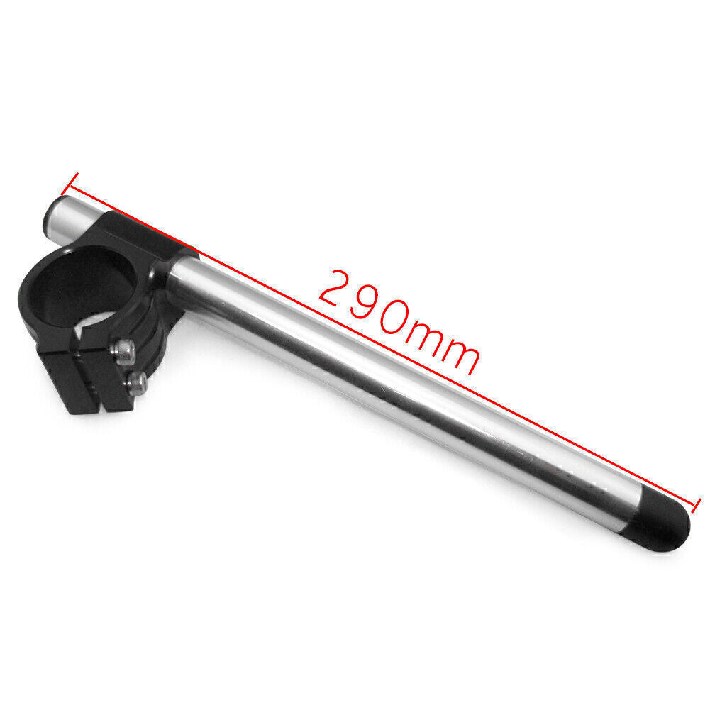 Clip-On Handlebars 41MM Fork Tube handbar for Suzuki GSX750F for Honda Black
