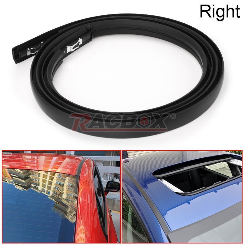 Black Roof Trim Molding Right Side Fit For 2012-2015 for Honda for Civic Sedan 4-Door