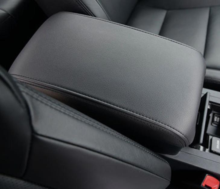 for Toyota for Camry 12-16 Black PU Leather Middle Console Armrest Box Cover Trim 1P