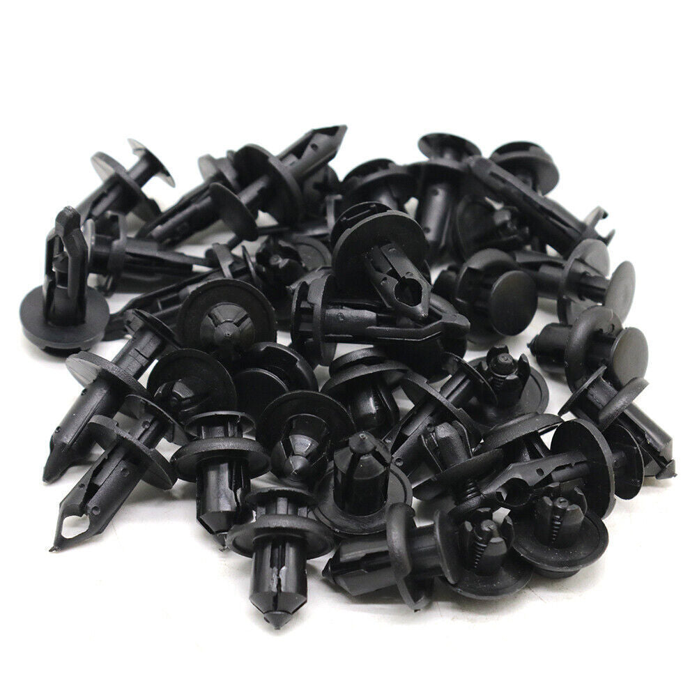 40XCar Push Retainer Pin Body Bumper Rivet Trim Moulding Clips Parts 52161-02020
