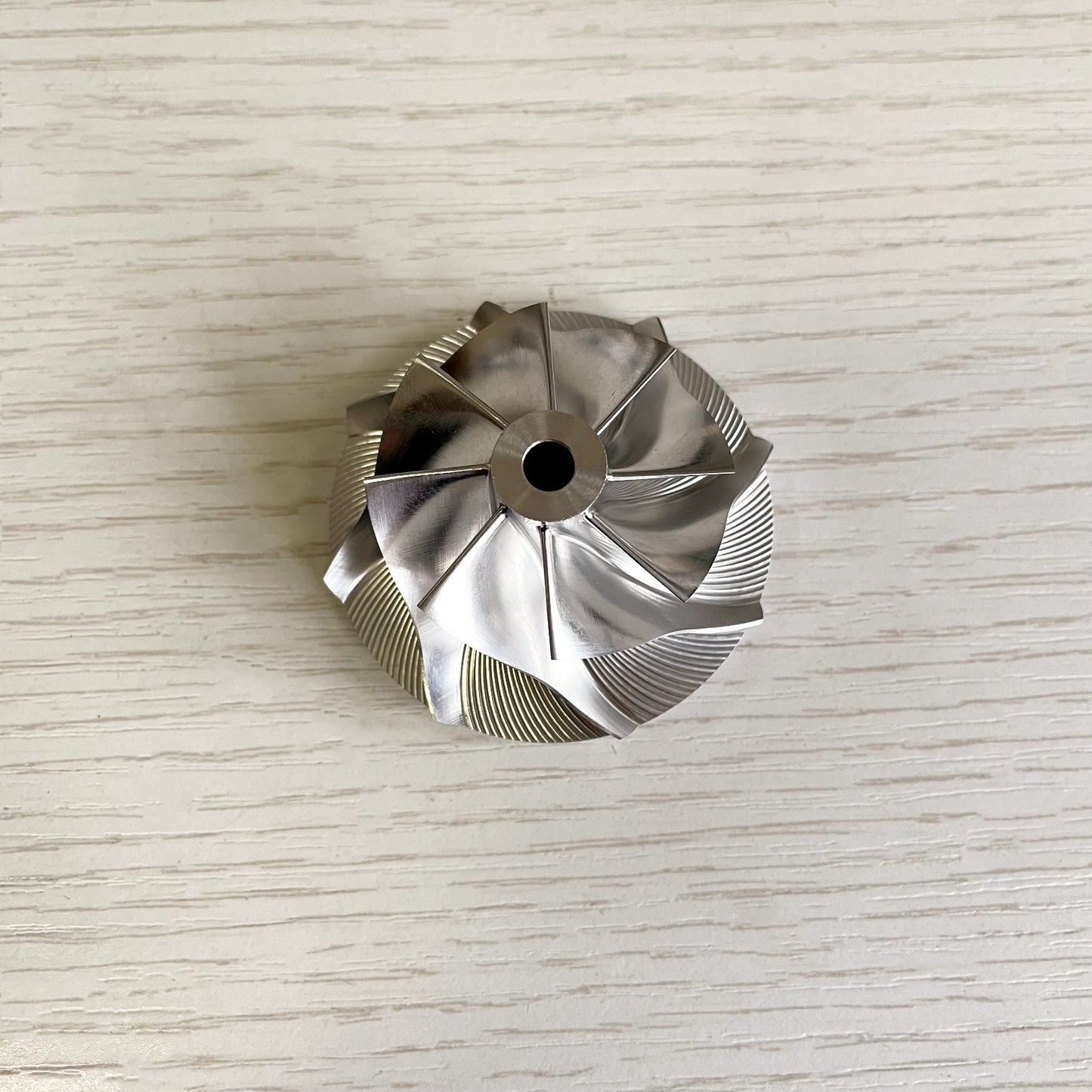 GT15-25 Front 37.50/52.00 mm 8+0 Blade Performance Billet Compressor Wheel