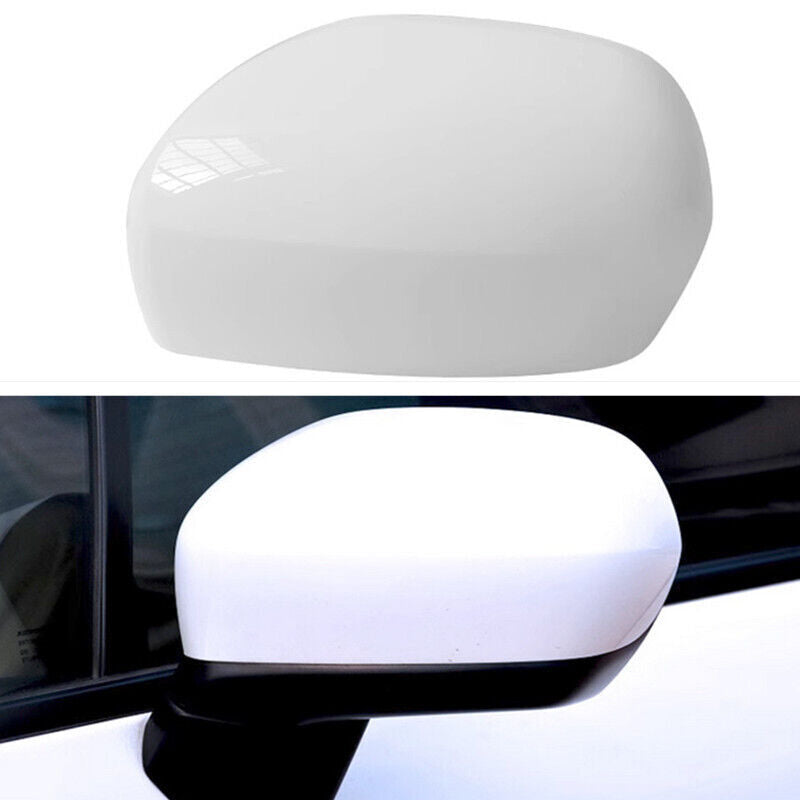 LH White Rear View Side Mirror Cover Shell Cap for Honda Odyssey RB3 2009-2014