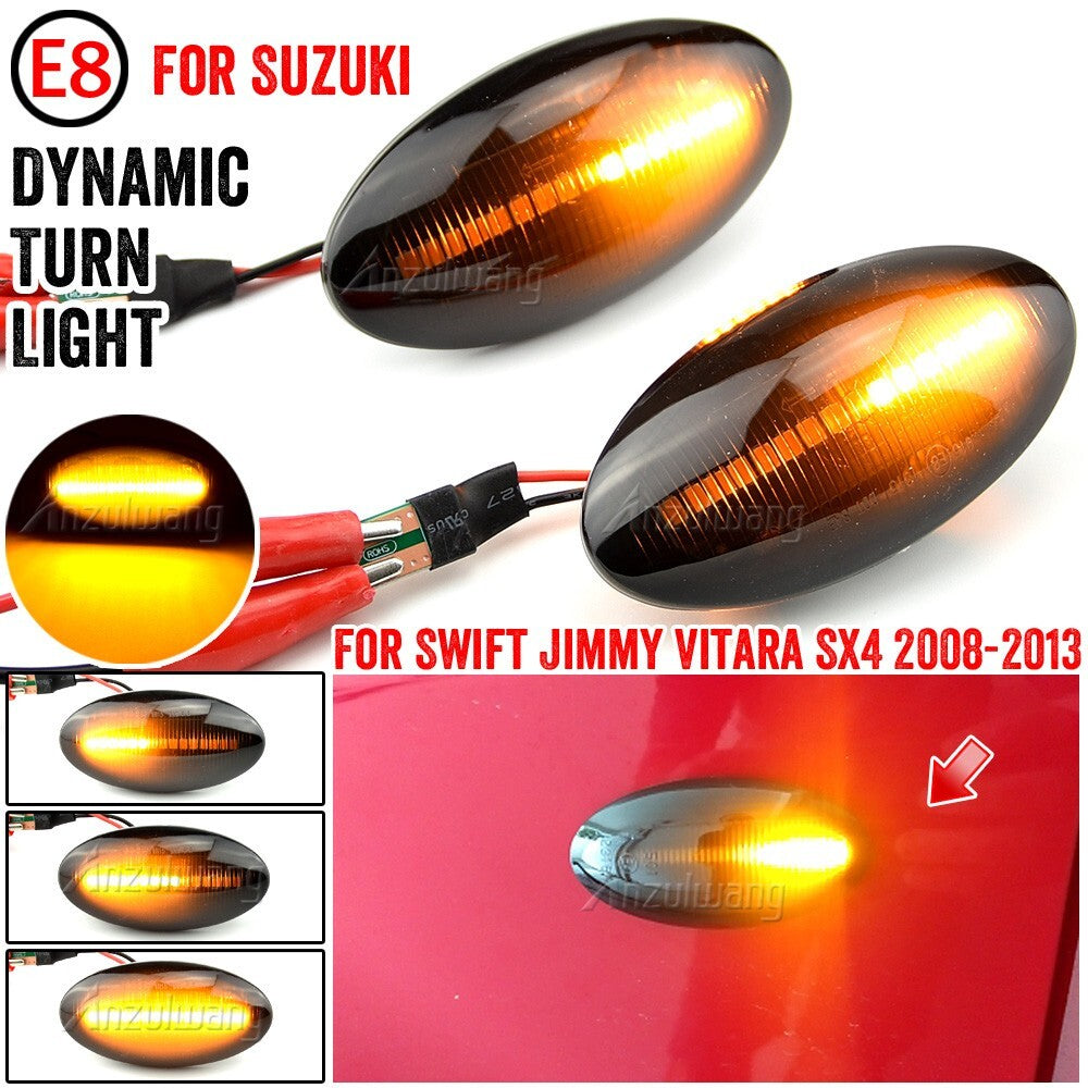 Dynamic Side Marker Turn Light for Suzuki for Jimny JB64W for Sierra for Chevrolet for Mazda AZ