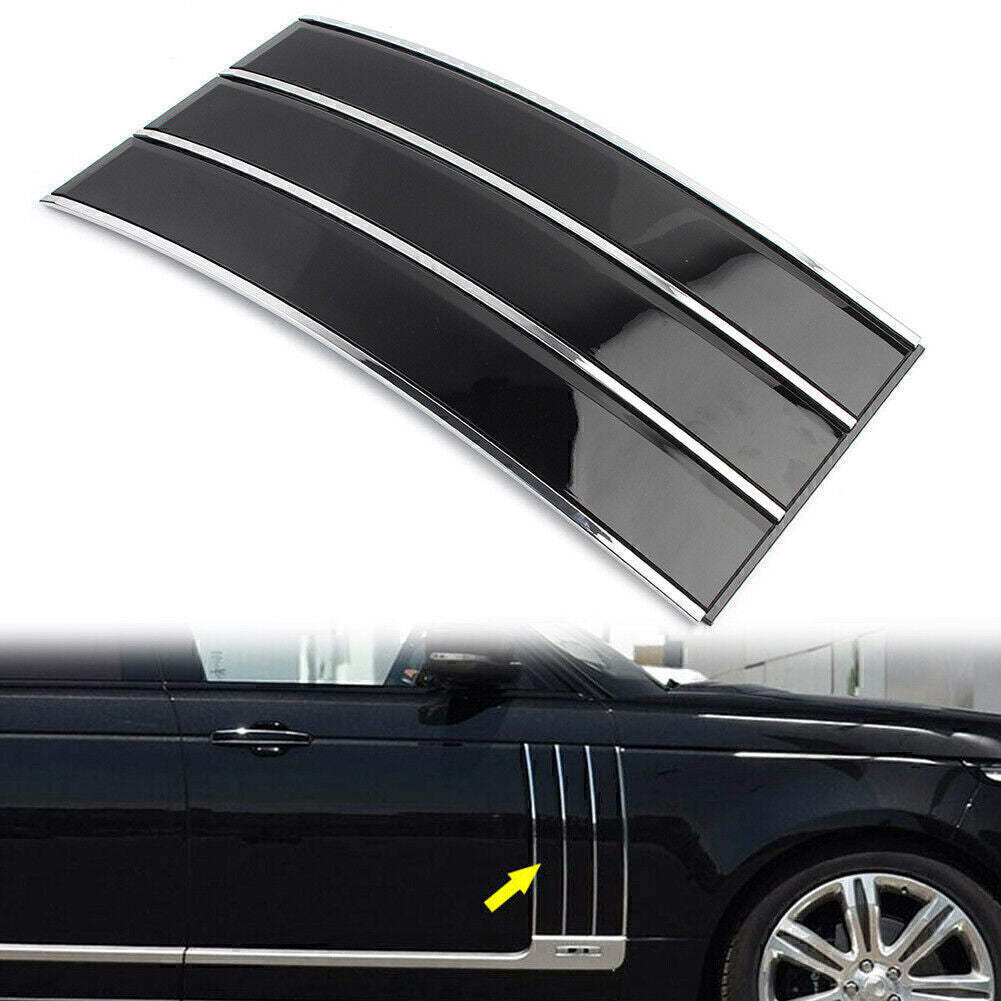 Side Vent Grille Fender Frame Black Right for Land Rover for Range Rover 2013-2017
