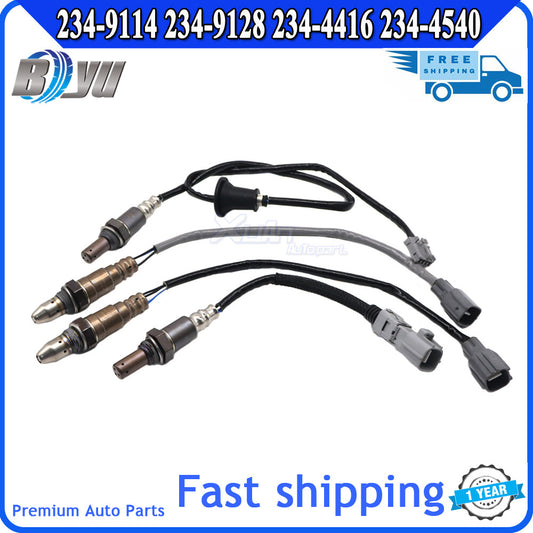 new 4-piece oxygen sensor kit for Toyota and for Lexus 234-9128 234-9114 234-4540 234-4416