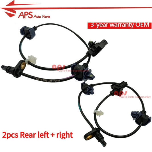 Two ABS wheel speed sensors, rear left and right, suitable for Honda for Civic 12-15 57475-TR3