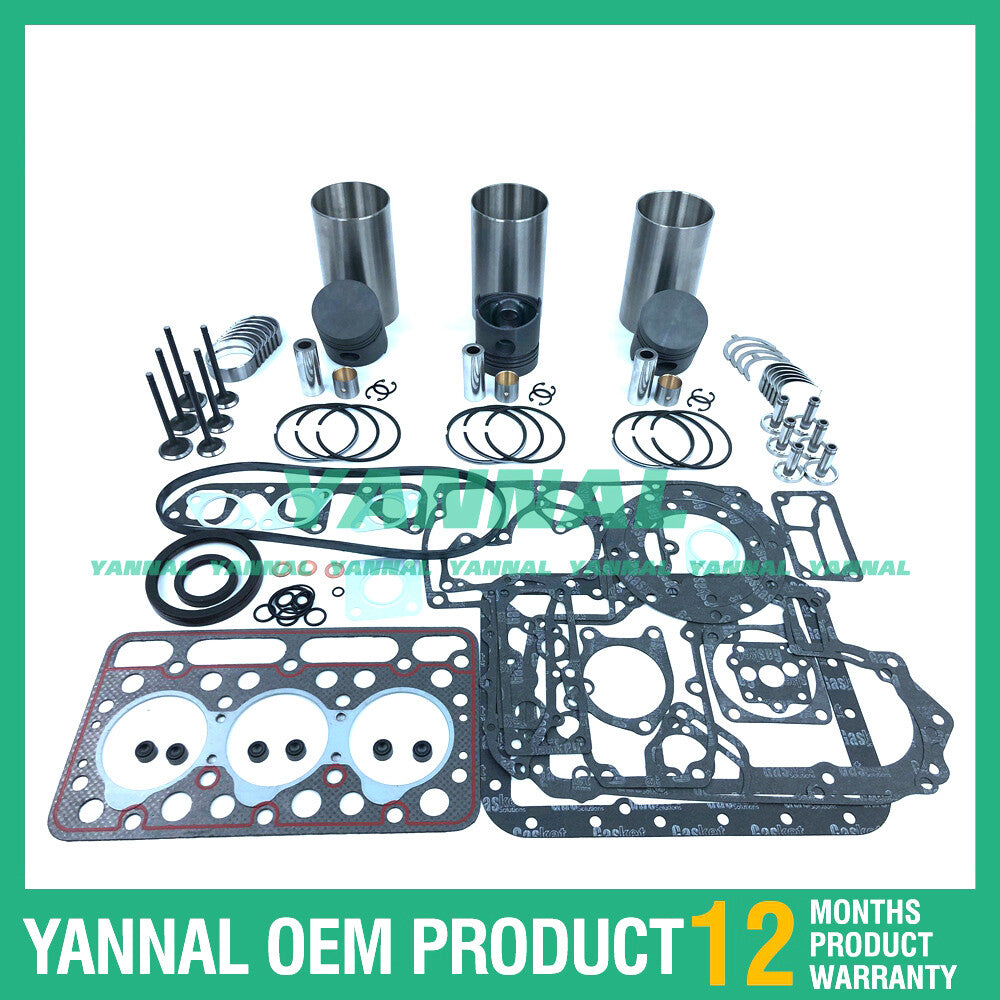 D1102 Reconstruction and Overhaul Kit for Kubota Bearings with Shim Kits