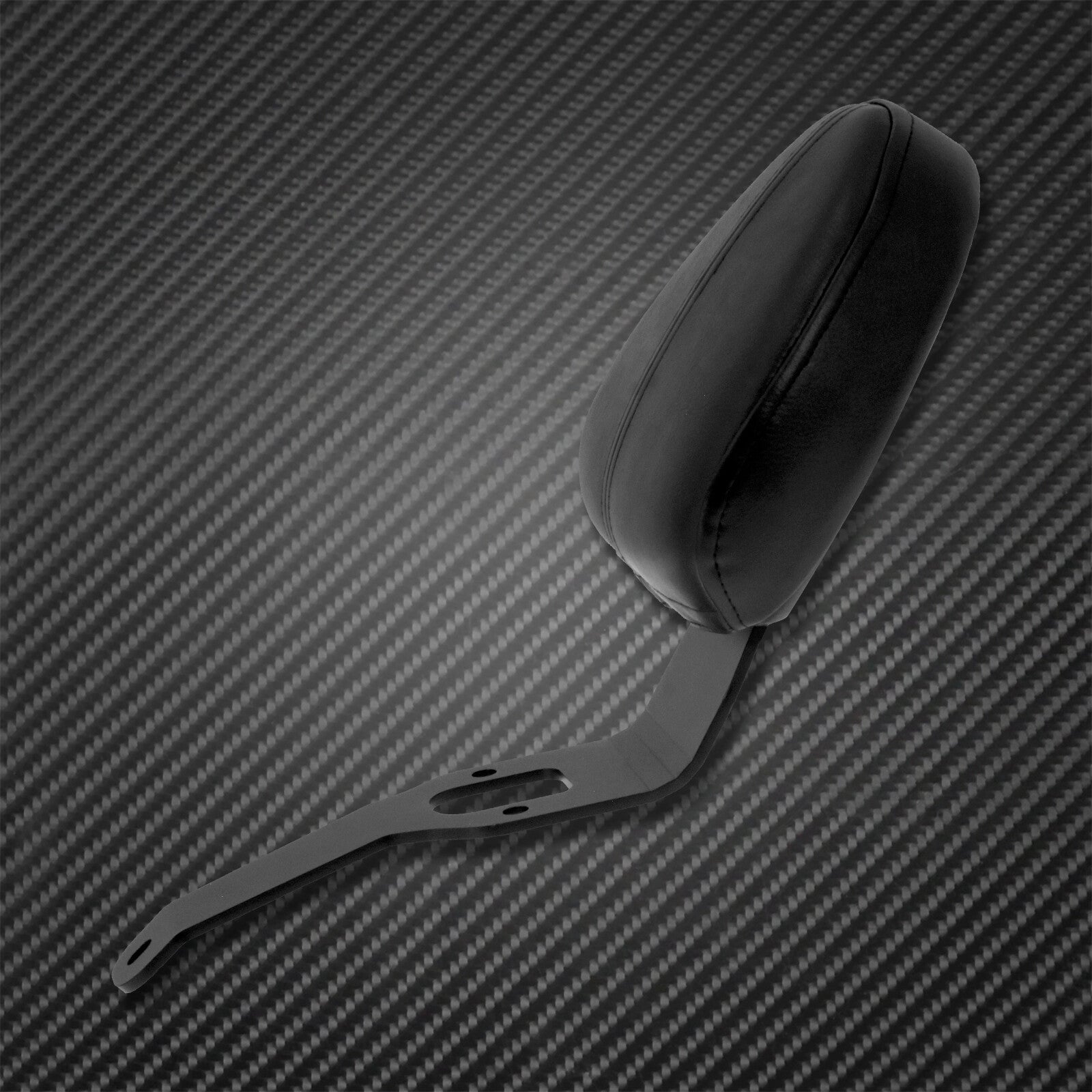 Black Front Driver Rider Backrest Pad Fit For Indian Scout 2015-2021 Sixty 16-20