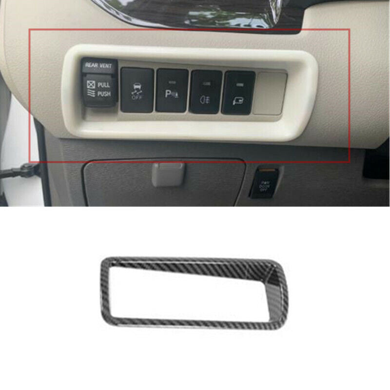 for Toyota for Sienna 2015-2020 1X Car Headlight Adjustment Button Switch Cover Trim