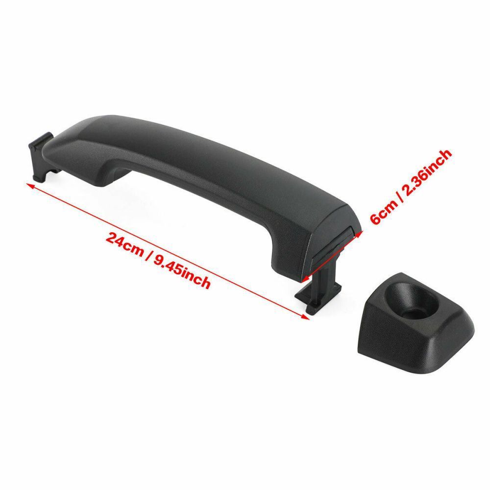 4PCS 69210-0C010 Exterior Door Handles Black For 2007-2018 for Toyota Tundra