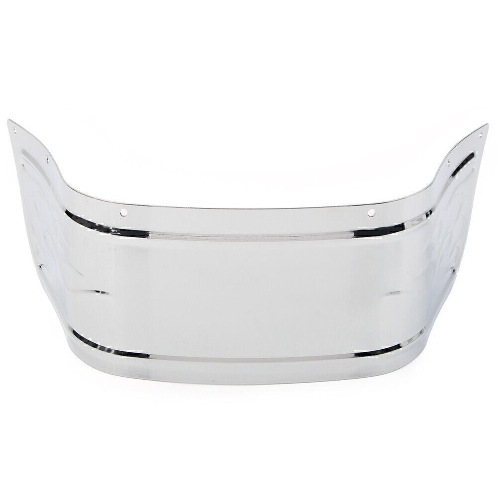 Chrome Front Fender Trim Skirt for Harley Touring Electra Glide Softail 1980-13