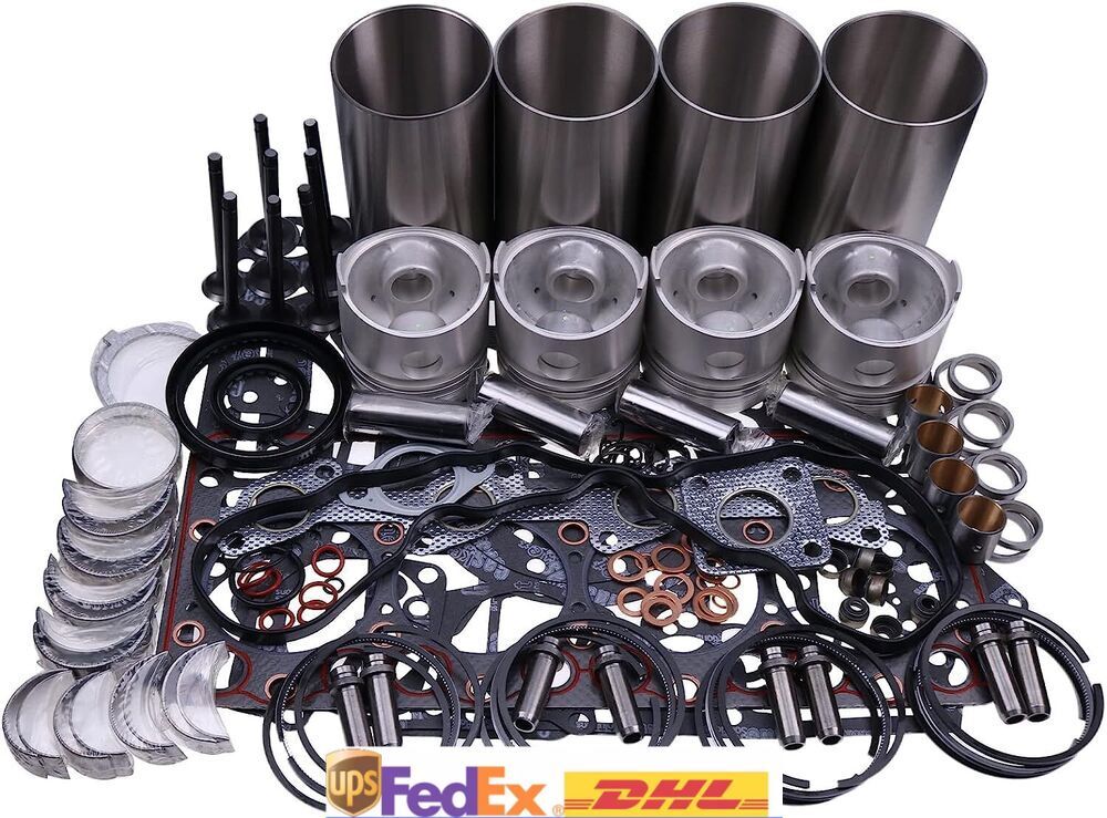 V1702 V1702B Overhaul Rebuild Kit For Kubota Indirect-injection Bobcat 743 733