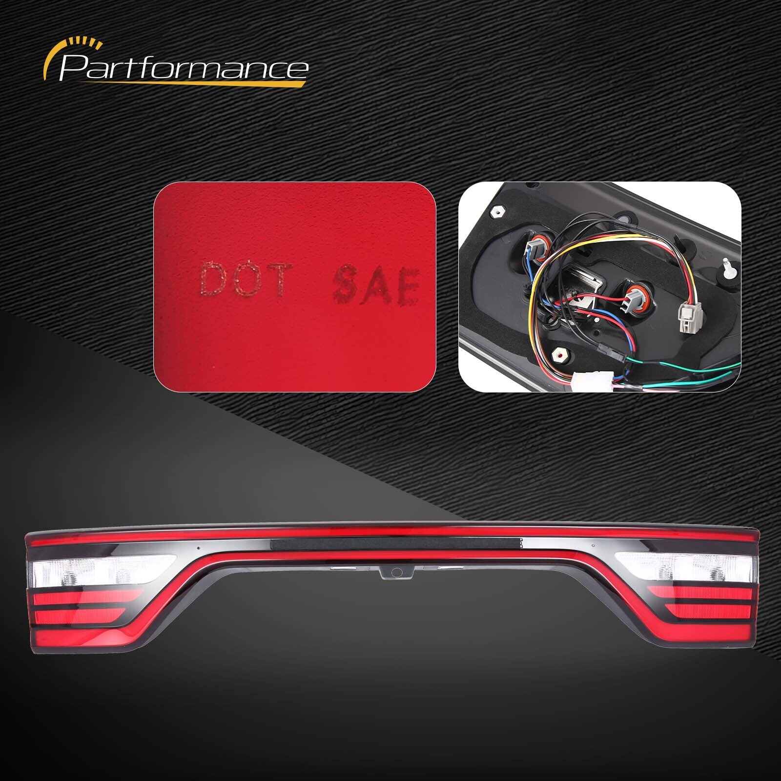 Suitable for 14-22 for Dodge Durango Liftgate taillights with camera port 68453659AA USA