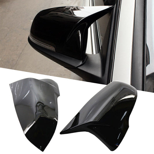 for BMW F52 F48 F49 2x Gloss Black Rear View Mirror CoverTrim