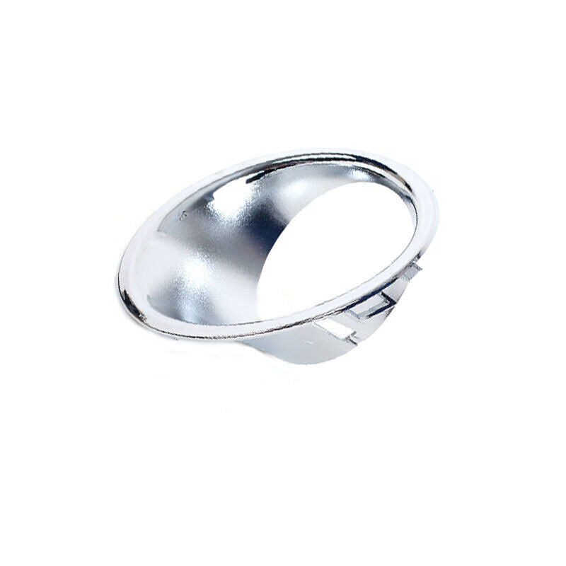 for BMW for Mini Cooper R55 R56 R57 Pair Front Fog Light Lamp Chrome Trim Ring Cover