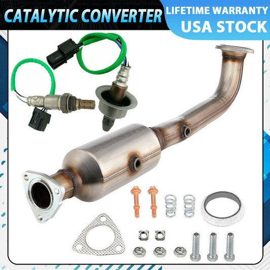 CATALYTIC CONVERTER w/Upstream Downstream O2 Sensor FOR 07-09 for HONDA CR-V 2.4L